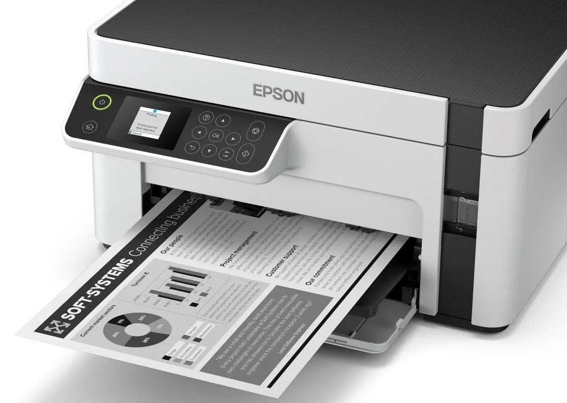 Багатофункційний пристрій А4 Epson M2120 Фабрика друку з WI-FI (C11CJ18404) - мініатюра 4