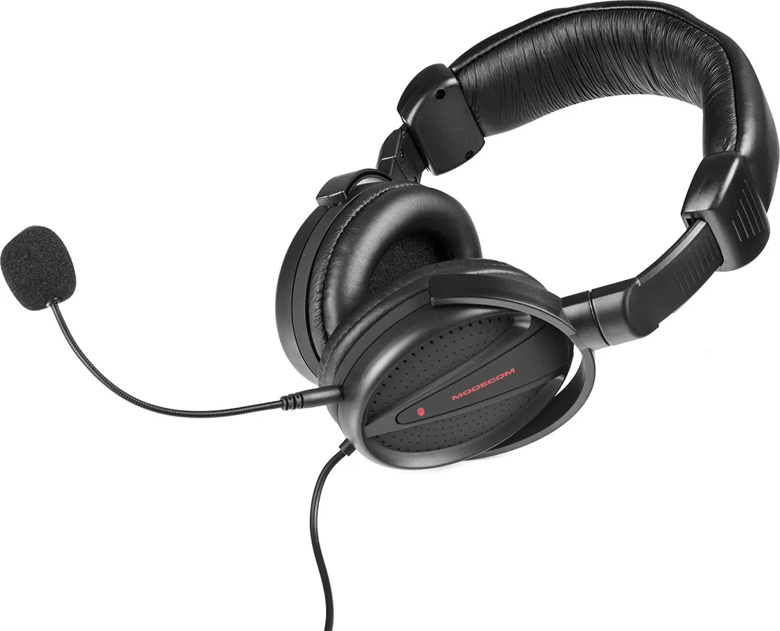 Гарнітура Modecom MC-828 Striker Black (S-MC-828-STRIKER) - зображення 1