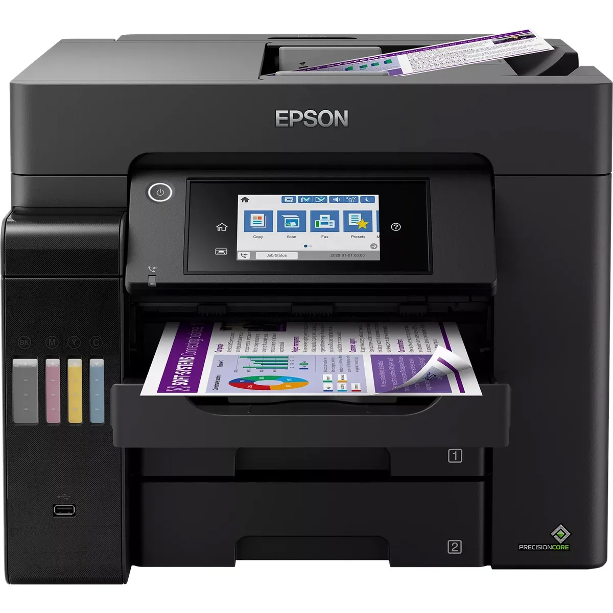 Багатофункційний пристрій А4 кол. Epson L6570 з WI-FI (C11CJ29404) - мініатюра 4