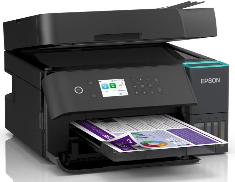 Багатофункціональний пристрій А4 Epson EcoTank L6370 Wi-Fi (C11CL43405) - мініатюра 2