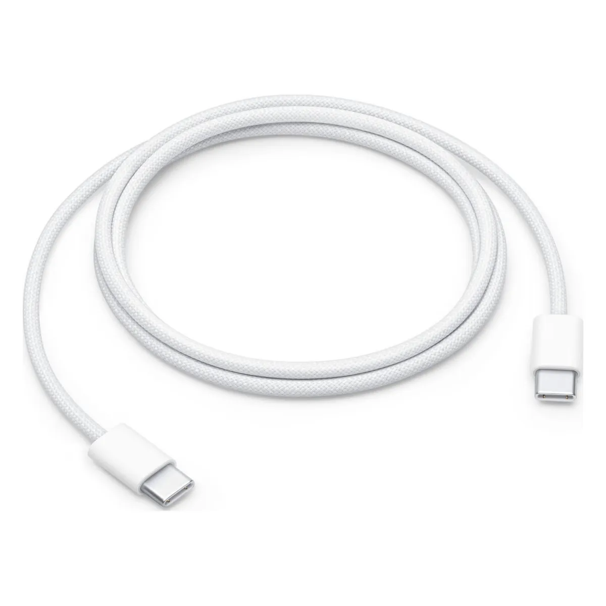 Кабель Apple Woven Charge USB Type-C - USB Type-C (M/M), 1 м, White (MW493ZM/A) - зображення 1