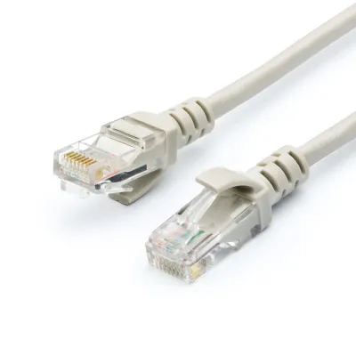 Патч-корд 1м RJ-45 Cat.5e 26AWG CCS GEPLINK (GL8001) - зображення 1
