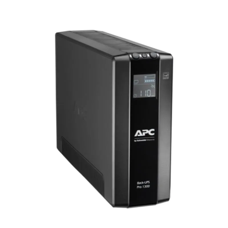 Джерело безперебійного живлення APC UPS Pro BR 1300VA, Lin.int., 8 х IEC, LCD, USB, метал (BR1300MI) - мініатюра 2