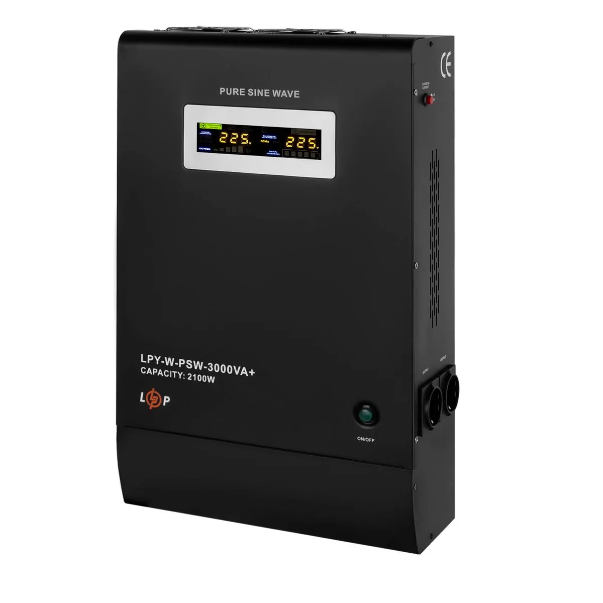 ДБЖ з правильною синусоїдою 48V LPY-W-PSW-3000VA+(2100Вт) - мініатюра 3