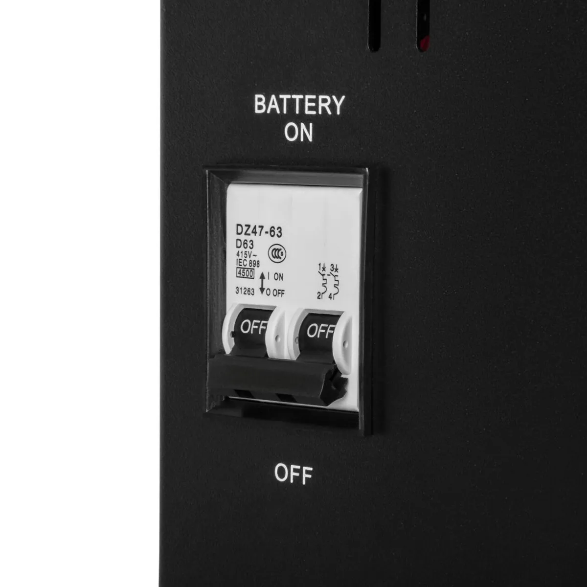 ДБЖ з правильною синусоїдою 48V LPY-W-PSW-5000VA+(3500Вт)10A/20A - мініатюра 4
