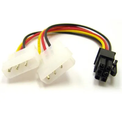 Кабель живлення Video power 6pin to 2molex Atcom (16185) - мініатюра 2