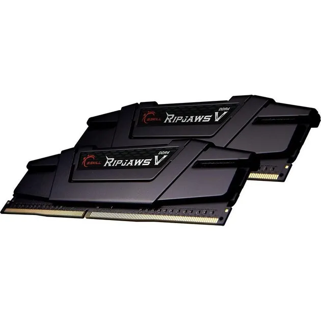 Модуль пам`ятi DDR4 2x16GB/3600 G.Skill Ripjaws V Black (F4-3600C16D-32GVKC) - мініатюра 3