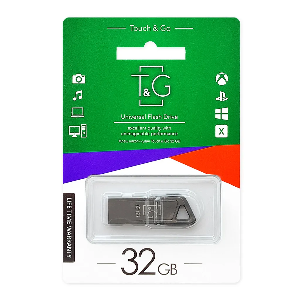 Флеш-накопичувач USB 32GB T&G 114 Metal Series (TG114-32G) - мініатюра 2