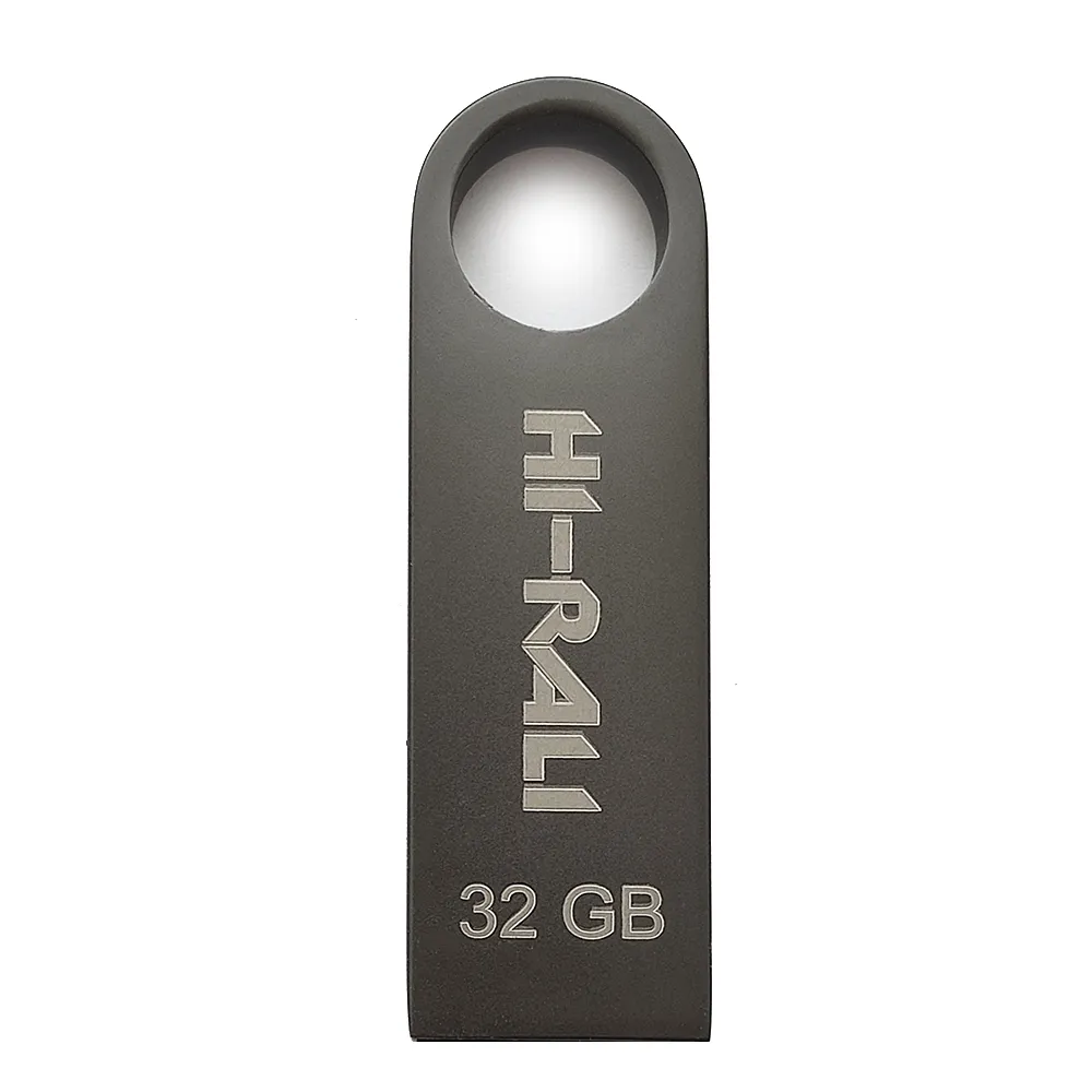 Флеш-накопичувач USB 32GB Hi-Rali Shuttle Series Black (HI-32GBSHBK) - зображення 1
