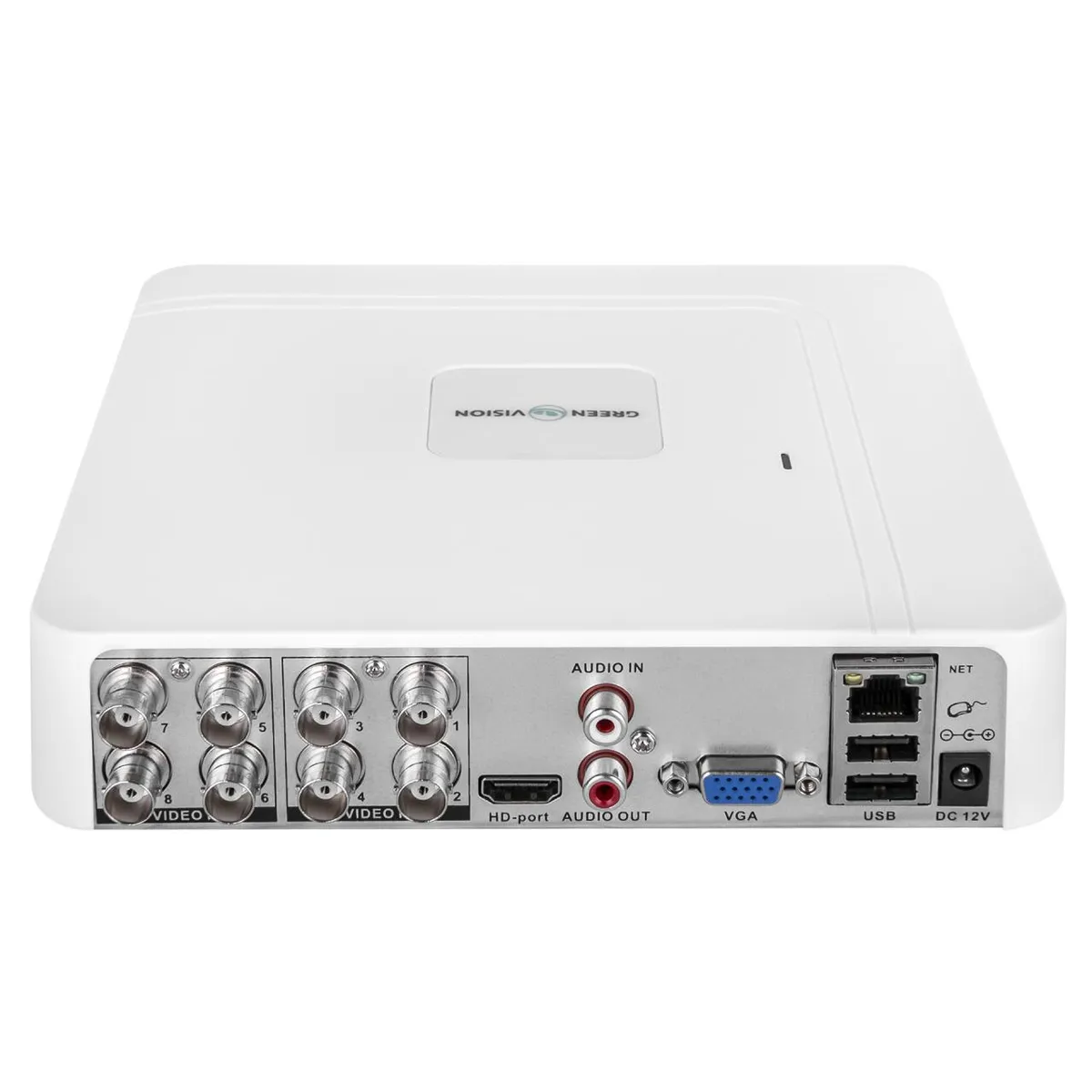 Гібридний відеореєстратор 8-канальний 5MP GHD GreenVision GV-A-S042/08 - мініатюра 3