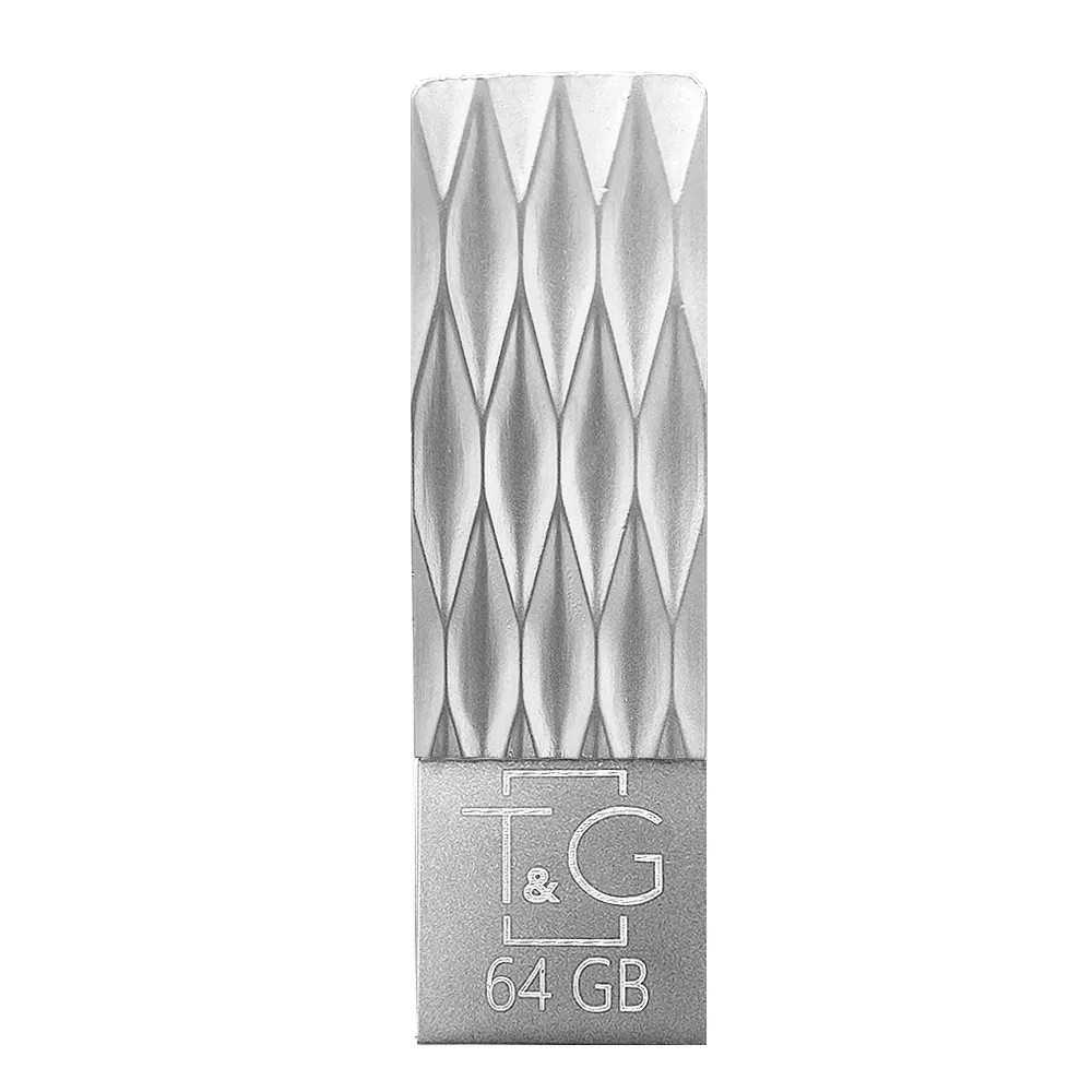 Флеш-накопичувач USB 64GB T&G 103 Metal Series Silver (TG103-64G) - зображення 1