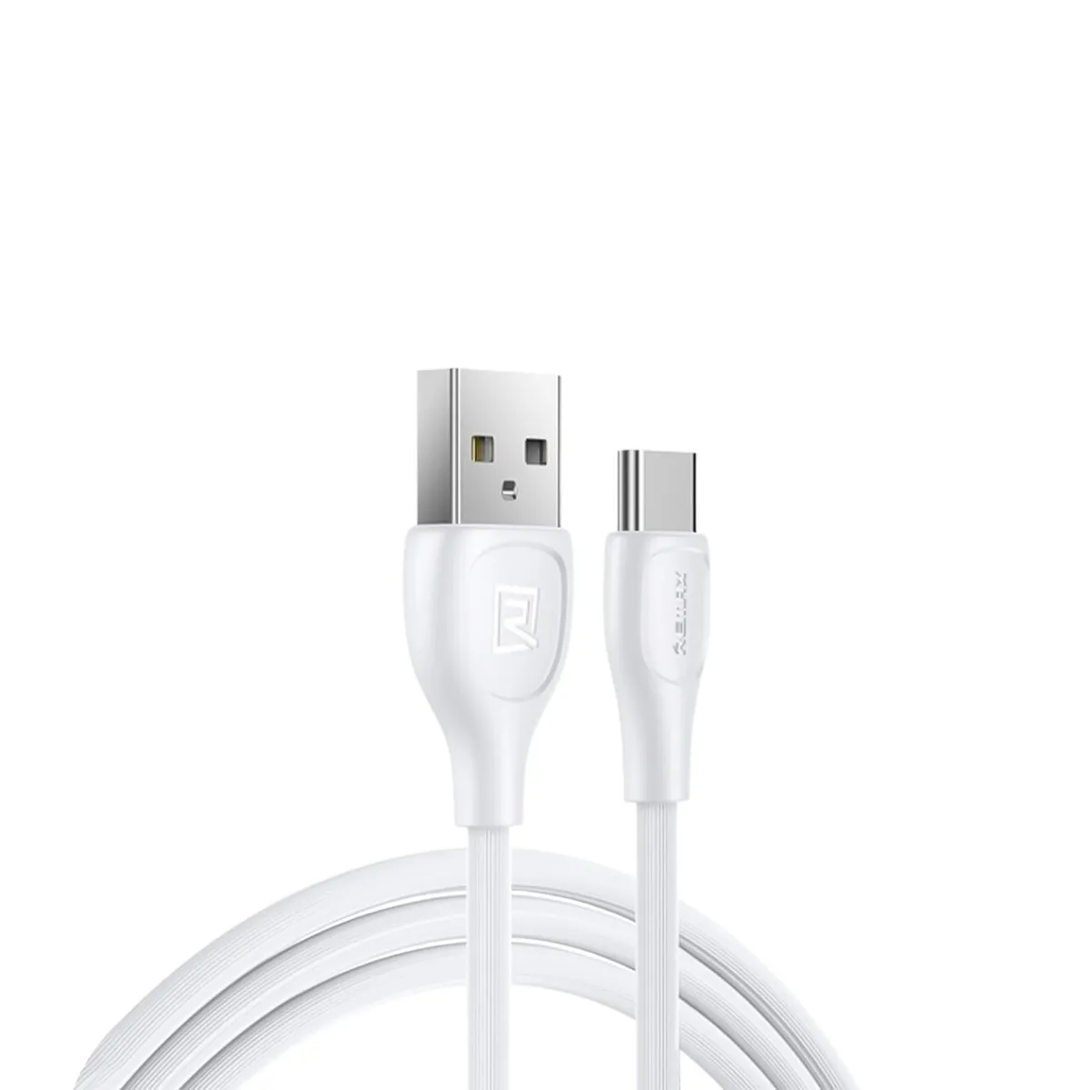 Кабель Remax Lesu Pro USB 2.0 to Type-C 2.1A 1M Белый (RC-160a-w) - зображення 1