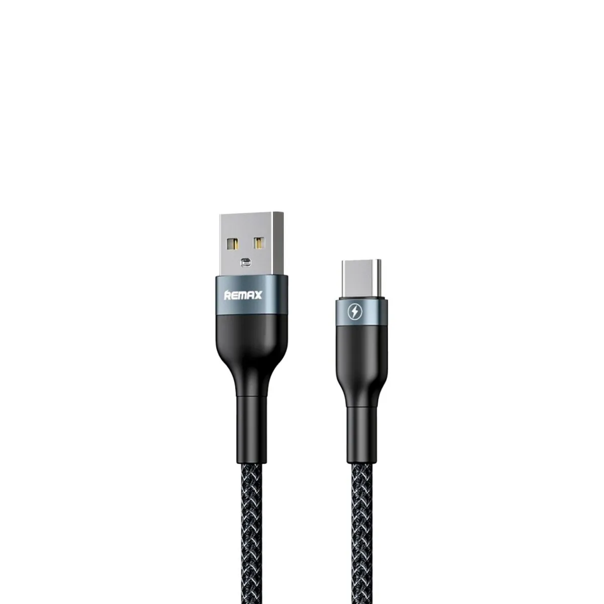 Кабель Remax Sury 2 USB 2.0 to Type-C 2.4A 1M Черный (RC-064a-b) - зображення 1