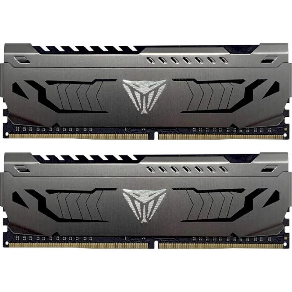 Модуль пам`яті DDR4 2x8GB/3600 Patriot Viper Steel Gray (PVS416G360C7K) - зображення 1