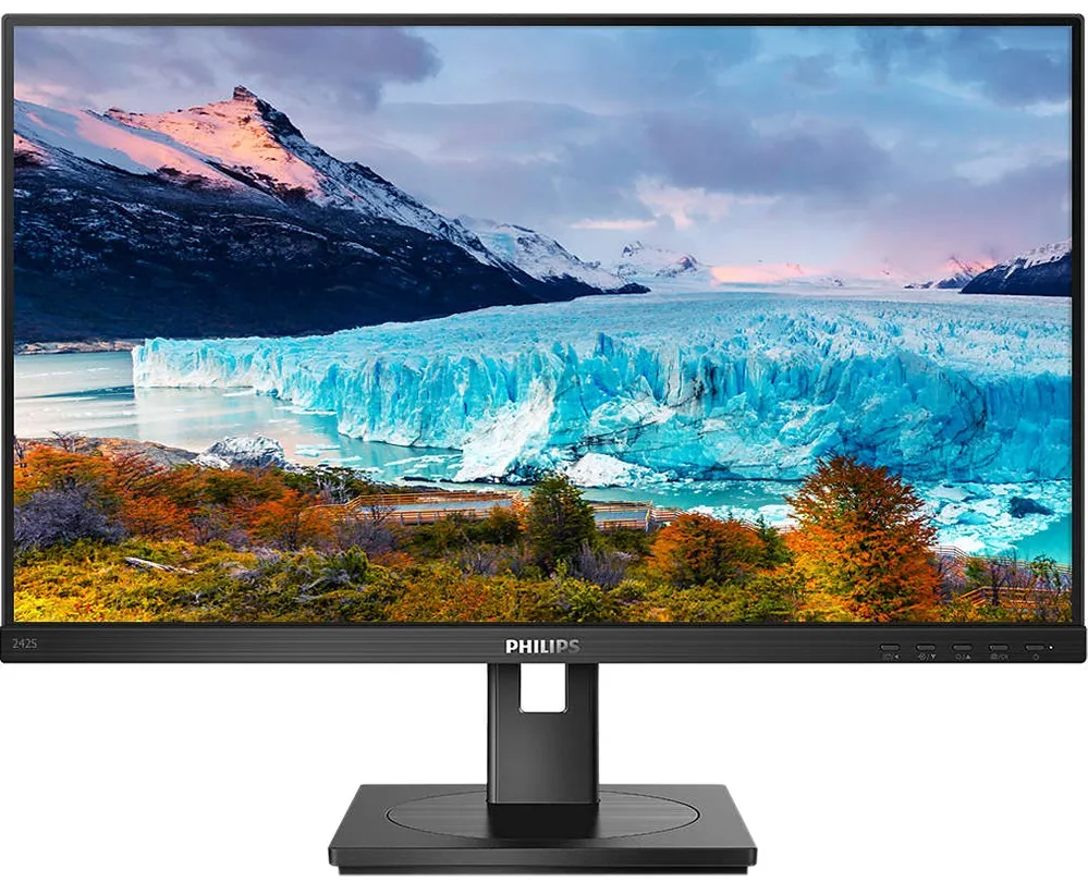 Монiтор Philips 23.8" 242S1AE/00 IPS Black - зображення 1