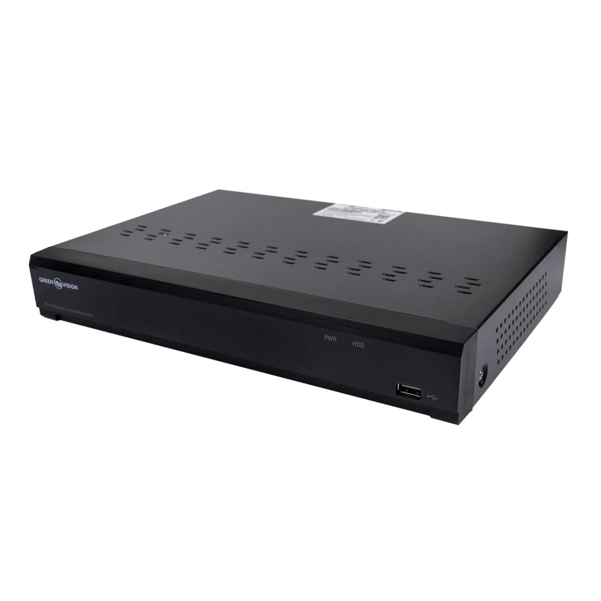 IP відеореєстратор 8-канальний 12MP NVR GreenVision GV-N-I016/08 (A) - зображення 1