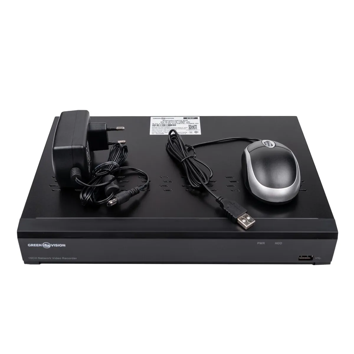 IP відеореєстратор 16-канальний 12MP NVR GreenVision GV-N-I017/16 (A) - мініатюра 5
