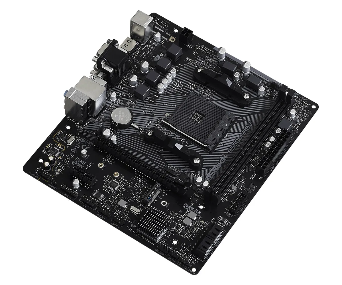 Материнська плата ASRock B550M-HDV Socket AM4 - мініатюра 2