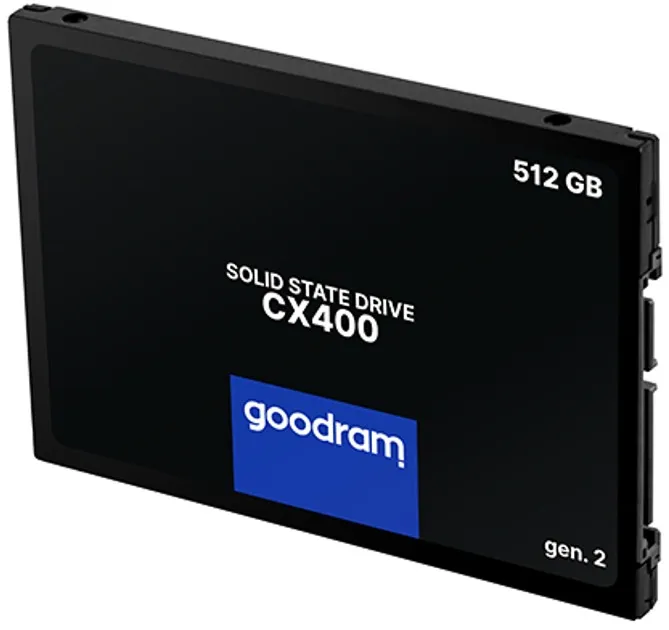 Накопичувач SSD  512GB Goodram CX400 Gen.2 2.5" SATAIII 3D TLC (SSDPR-CX400-512-G2) - мініатюра 3