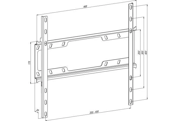 Кронштейн KSL Simpler 48EP (VESA400х400) - мініатюра 2