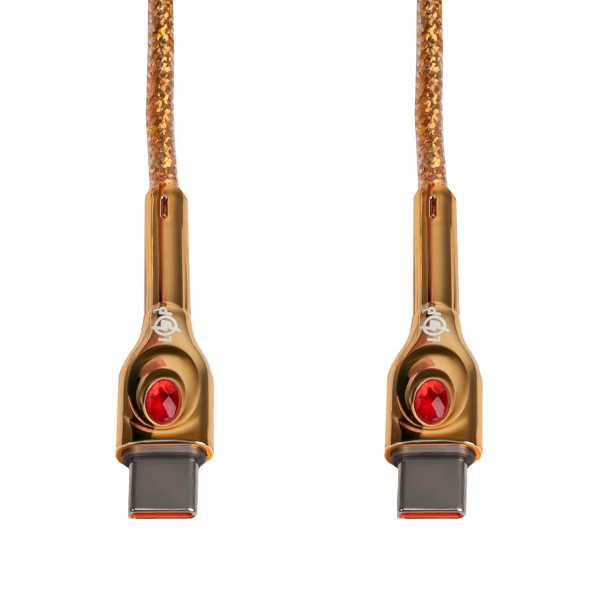 Кабель (шнур) LP USB Type-C на USB Type-C 5А 65Вт зі швидкою зарядкою (QC) 1м C651MС - зображення 1