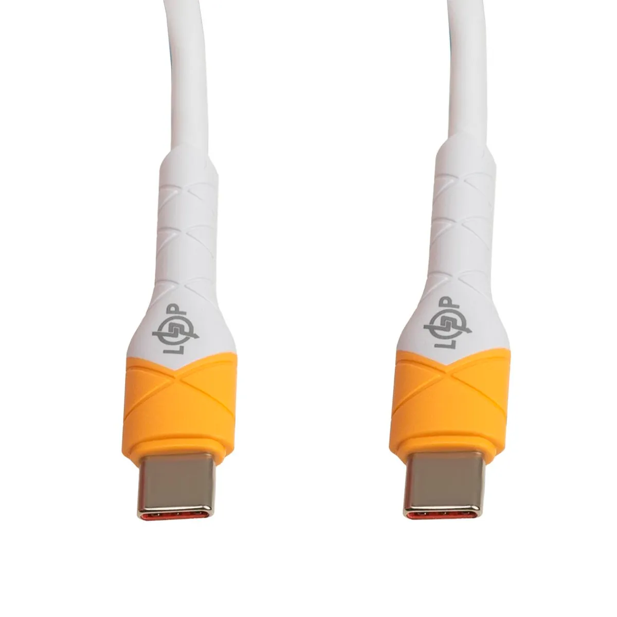 Кабель (шнур) LP USB Type-C to USB Type-C 65W зі швидкою зарядкою (QC) 1м C651MC2 - зображення 1