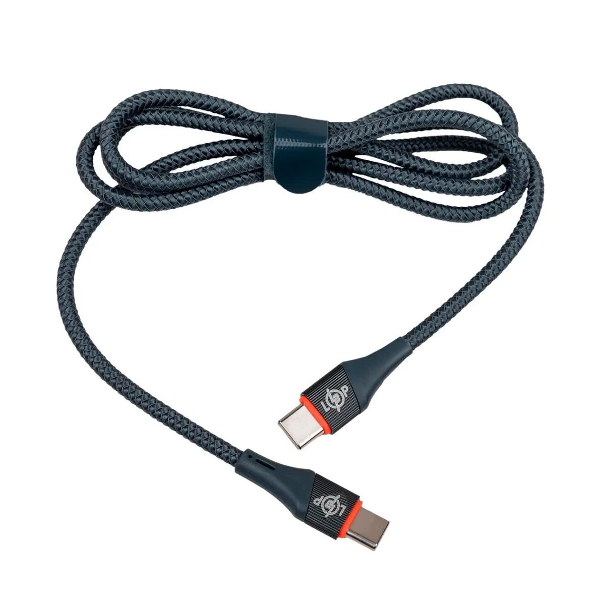 Кабель (шнур) для Apple IPhone 15 LP Type-C to Type-C 5A 65W зі швидкою зарядкою (QC) 1м C201MCI - мініатюра 2