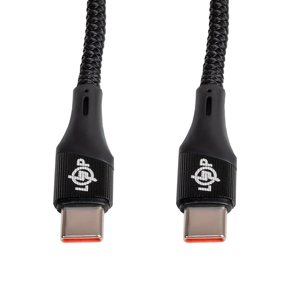 Кабель LP USB 3.0 Type-C to Type-C 100W зі швидкою зарядкою (PD) 1м C1001MC3 - зображення 1