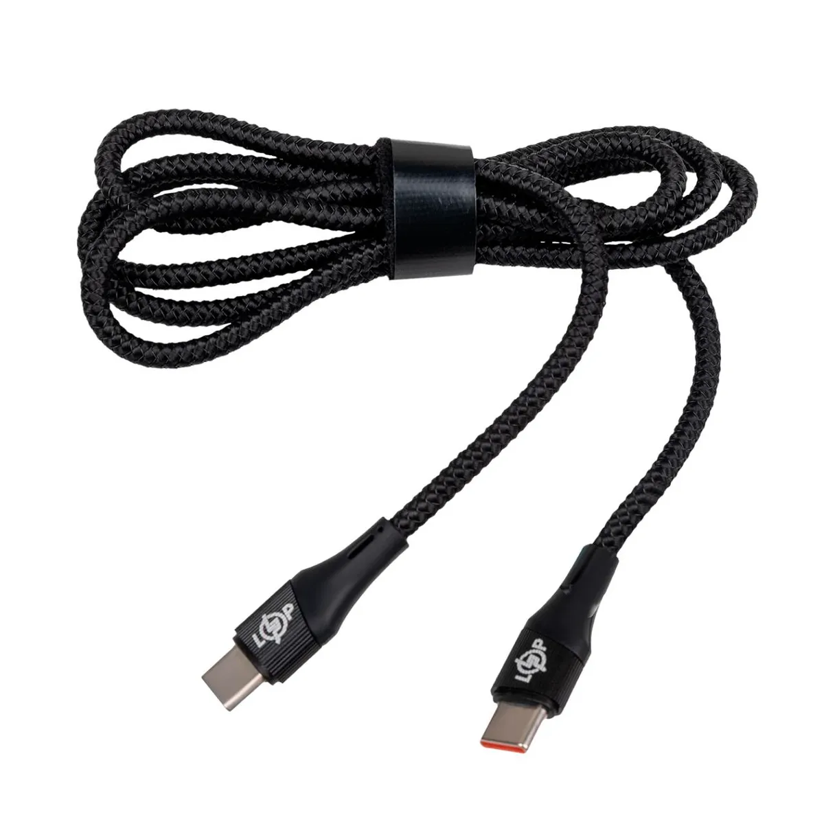 Кабель LP USB 3.0 Type-C to Type-C 100W зі швидкою зарядкою (PD) 1м C1001MC3 - мініатюра 2