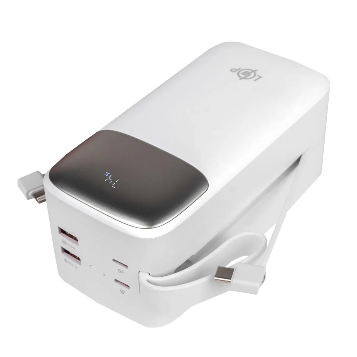 Зовнішній акумулятор (Power Bank) LP PQ50 50000mAh 22.5W - мініатюра 2