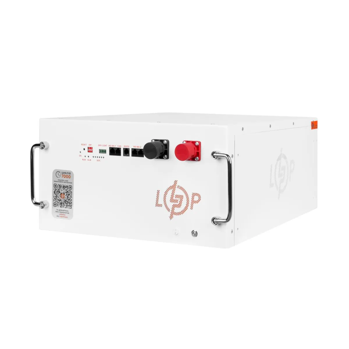 Акумулятор LP LiFePO4 51,2V - 230 Ah (11776Wh) (BMS JK 200A/100A) RM RS485/CAN WH - мініатюра 3
