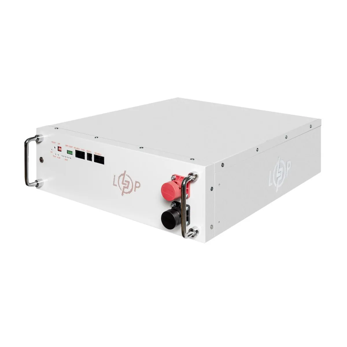 Акумулятор LP LiFePO4 51,2V - 100 Ah (5120Wh) (BMS JK 100A/50А) RM RS485/CAN WH - мініатюра 2