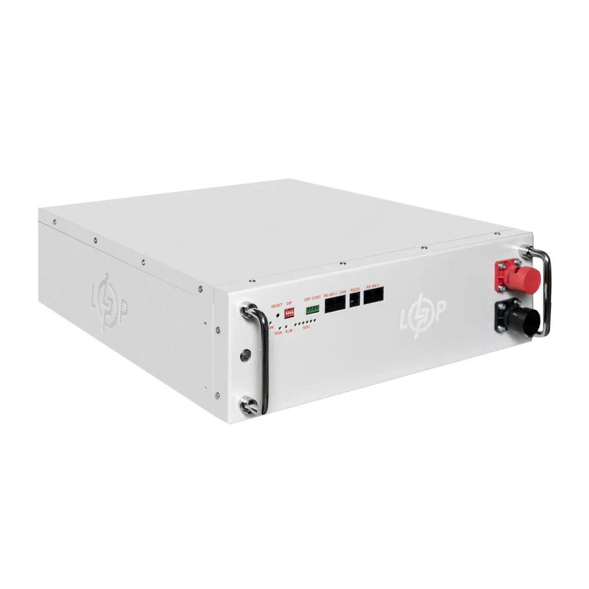 Акумулятор LP LiFePO4 51,2V - 100 Ah (5120Wh) (BMS JK 100A/50А) RM RS485/CAN WH - мініатюра 3