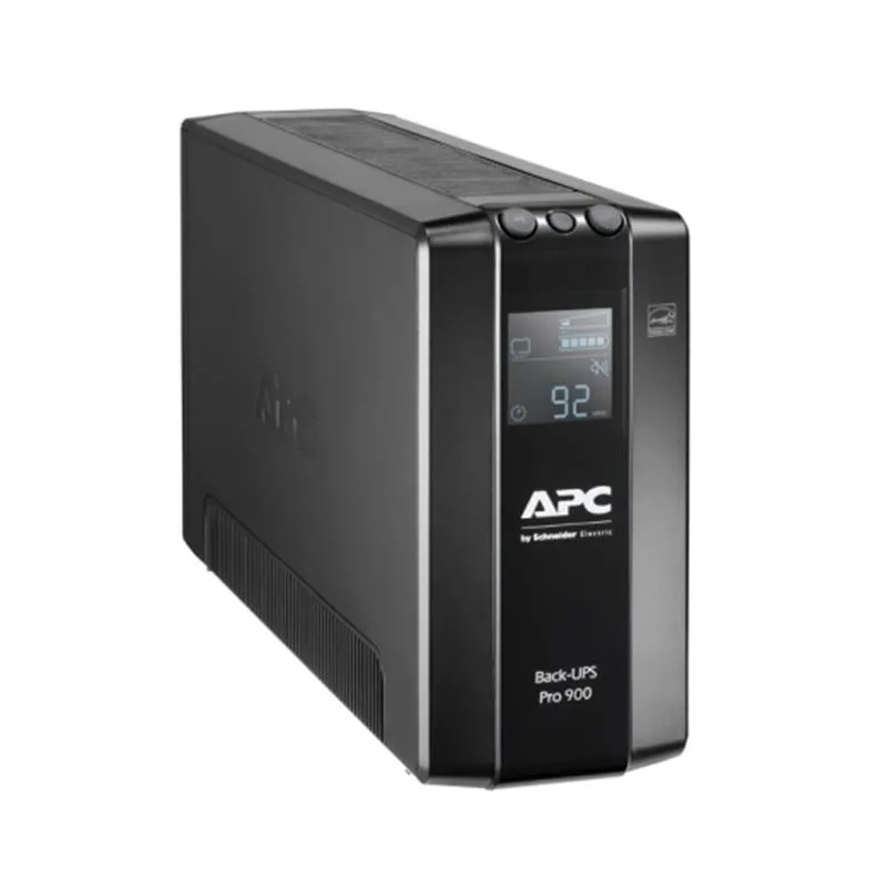 Джерело безперебійного живлення APC Back-UPS Pro BR 900VA, Lin.int., AVR, 6хIEC, RJ-11, RJ-45, LCD, метал (BR900MI) - мініатюра 3