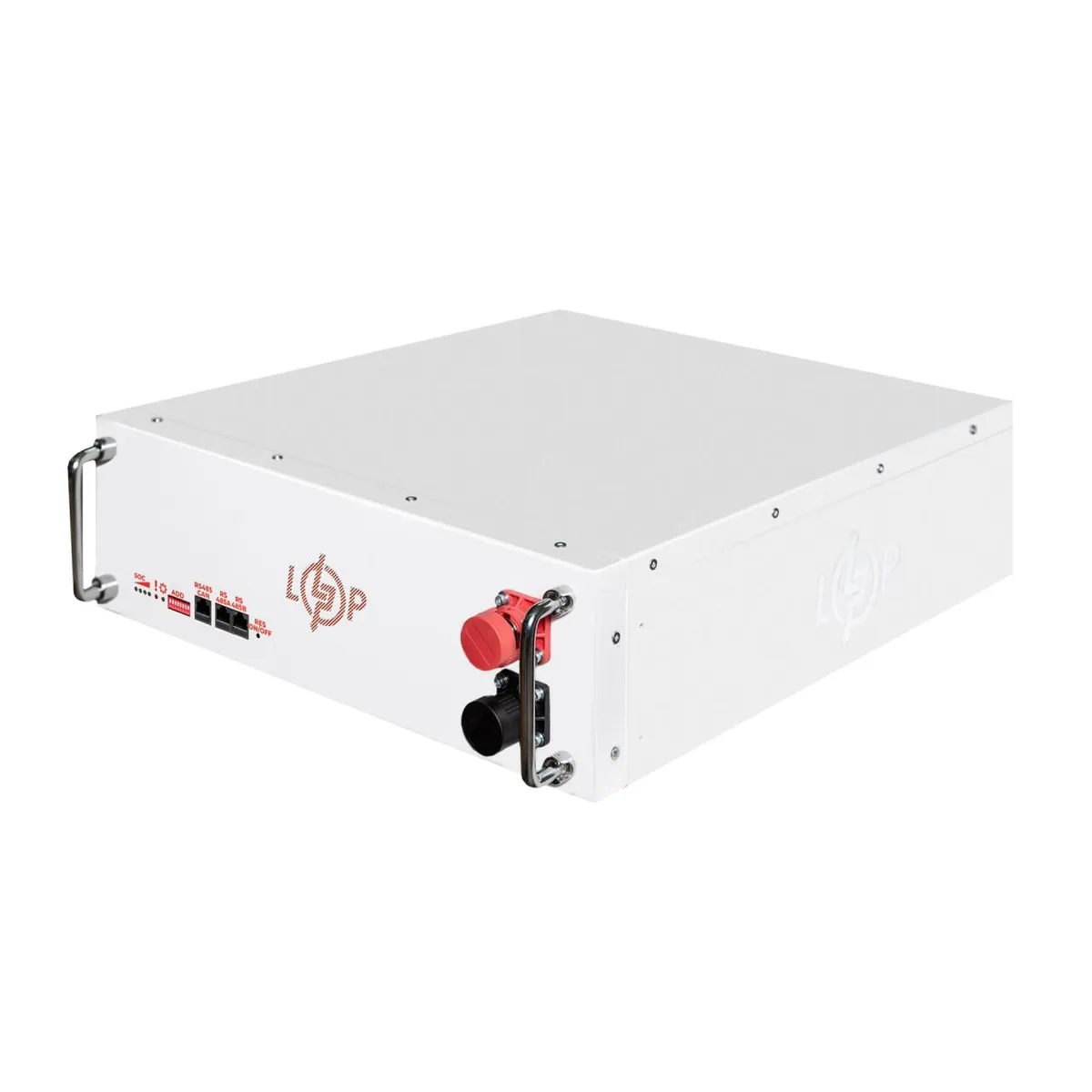 Акумулятор LP LiFePO4 51,2V - 100 Ah (5120Wh) (BMS SP 100A/50А) RM RS485/CAN WH - мініатюра 2