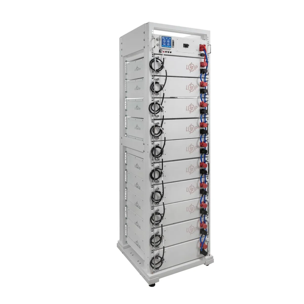 Акумулятор LP LiFePO4 Battery HVM 512V 100Ah (51200 Wh) BMS 125А AB Lrack white - мініатюра 2