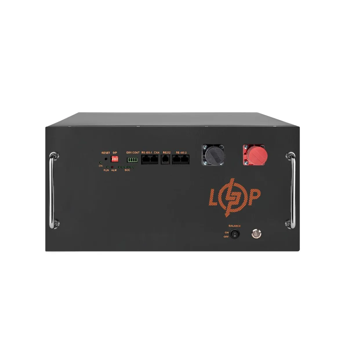 Акумулятор LP LiFePO4 51,2V - 230 Ah (11776Wh) (BMS JK 200A/100A) RM RS485/CAN BL - мініатюра 2