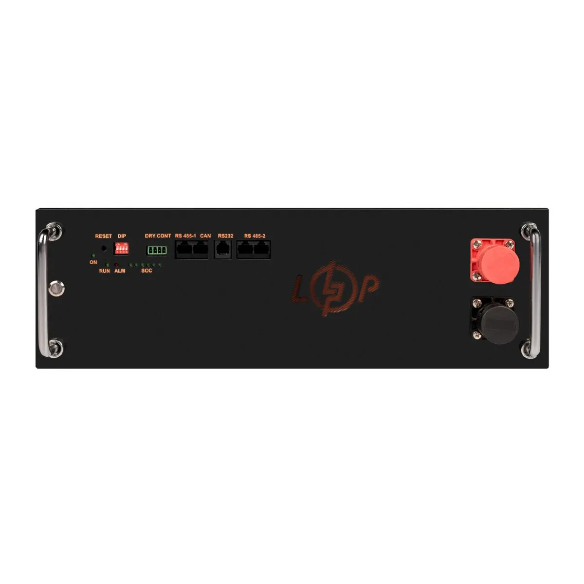 Акумулятор LP LiFePO4 51,2V - 100 Ah (5120Wh) (BMS JK 100A/50А) RM RS485/CAN BL - мініатюра 2