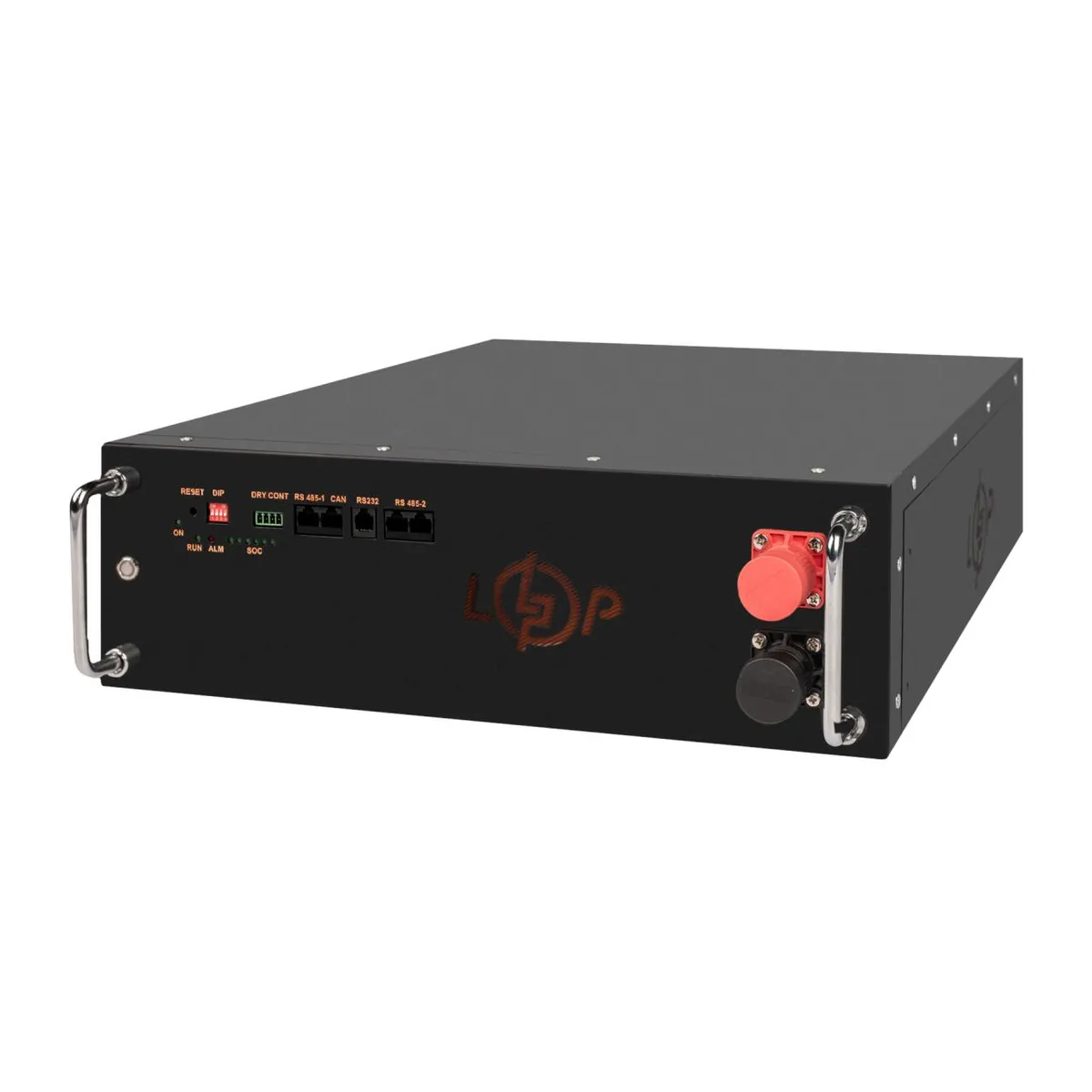 Акумулятор LP LiFePO4 51,2V - 100 Ah (5120Wh) (BMS JK 100A/50А) RM RS485/CAN BL - мініатюра 4
