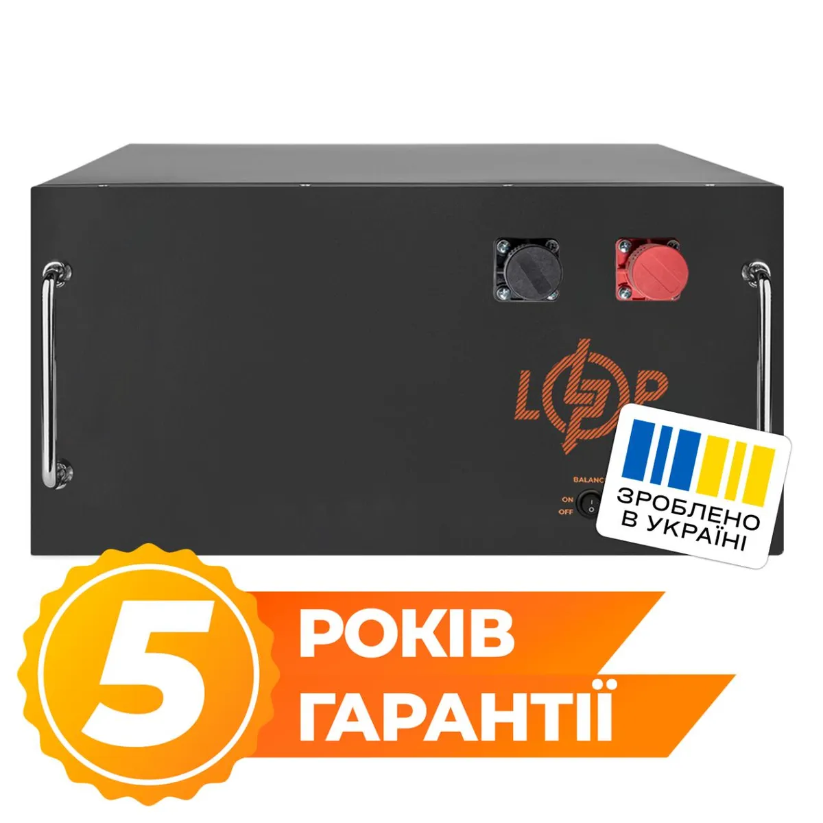 Акумулятор LP LiFePO4 51,2V - 230 Ah (11776Wh) (BMS JK 200A/100А) RM BL - мініатюра 2