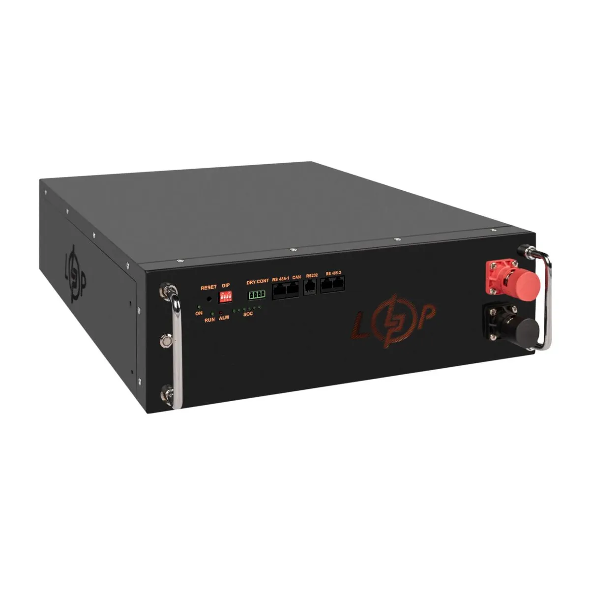 Акумулятор LP LiFePO4 25,6V - 200 Ah (5120Wh) (BMS JK 150A/100А) RM RS485/CAN BL - мініатюра 4