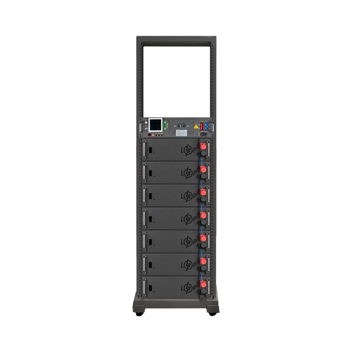 Акумулятор LP LiFePO4 Battery HVM 358,4V 100Ah (35840 Wh) BMS 125А AB Lrack black - мініатюра 2