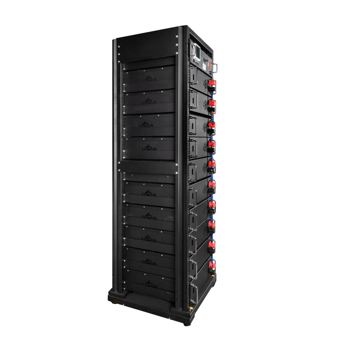 Акумулятор LP LiFePO4 Battery HVM 512V 100Ah (51200 Wh) BMS 125А AB Lrack black - мініатюра 6