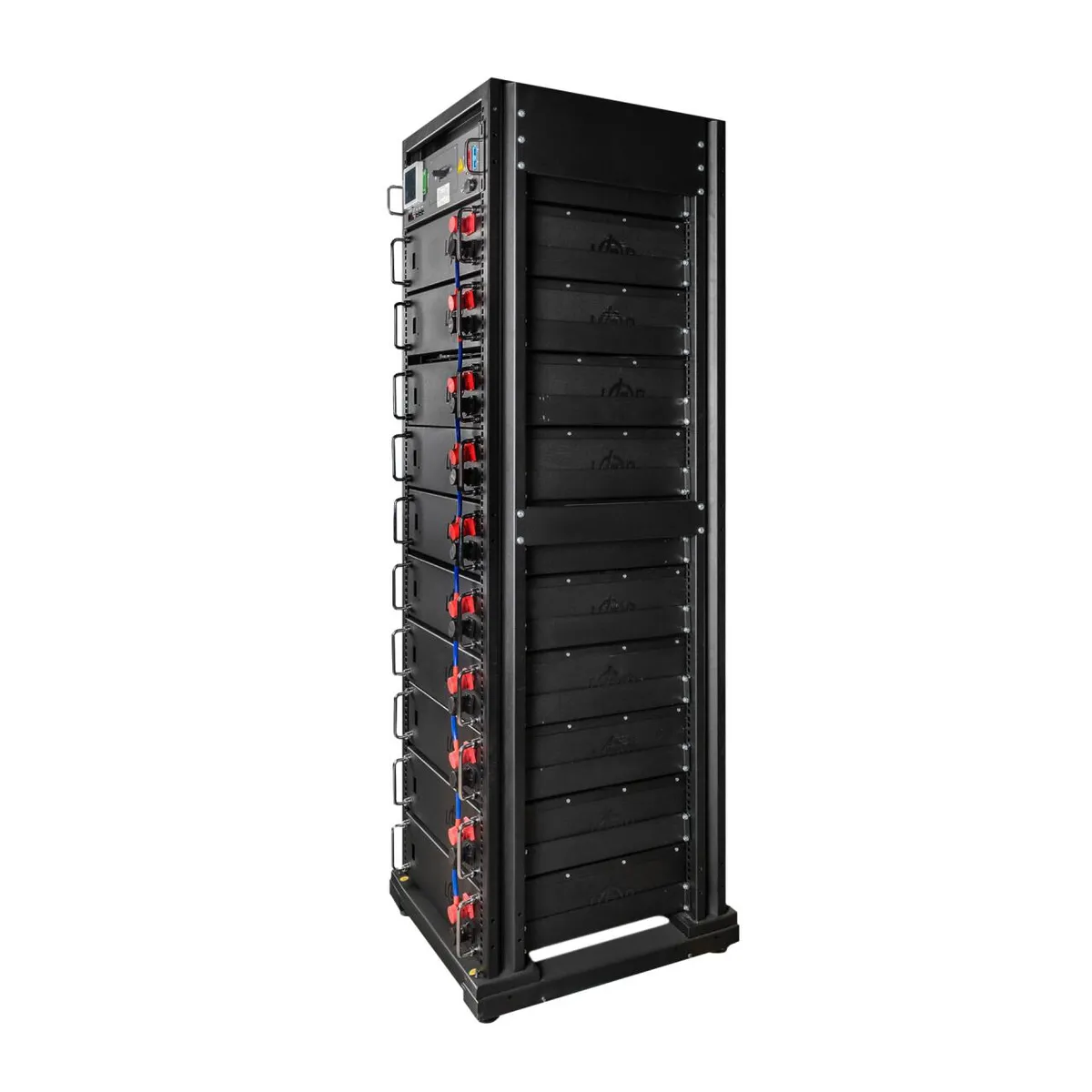 Акумулятор LP LiFePO4 Battery HVM 512V 100Ah (51200 Wh) BMS 125А AB Lrack black - мініатюра 7