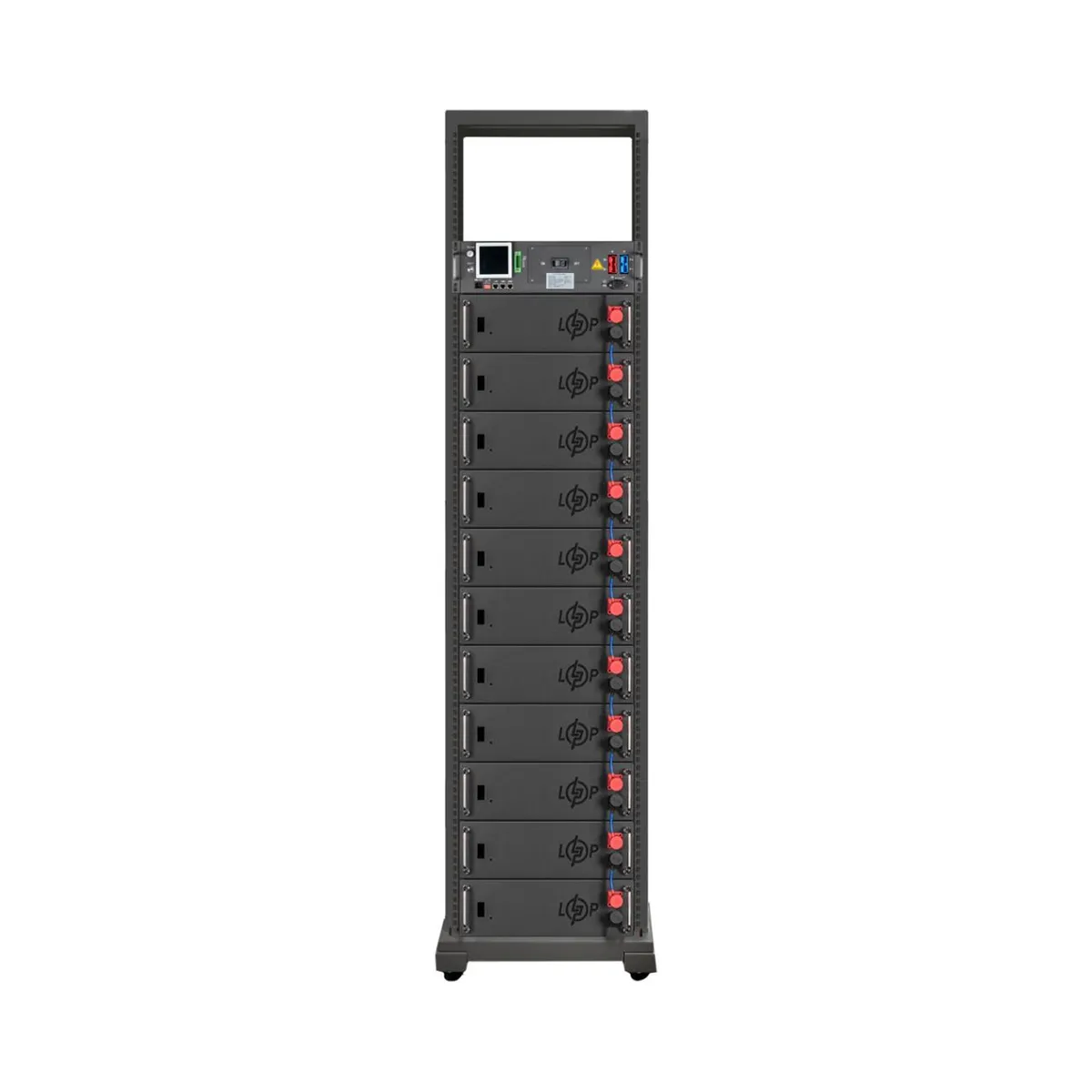 Акумулятор LP LiFePO4 Battery HVM 563,2V 100Ah (56320 Wh) BMS 125А AB Lrack black - зображення 1