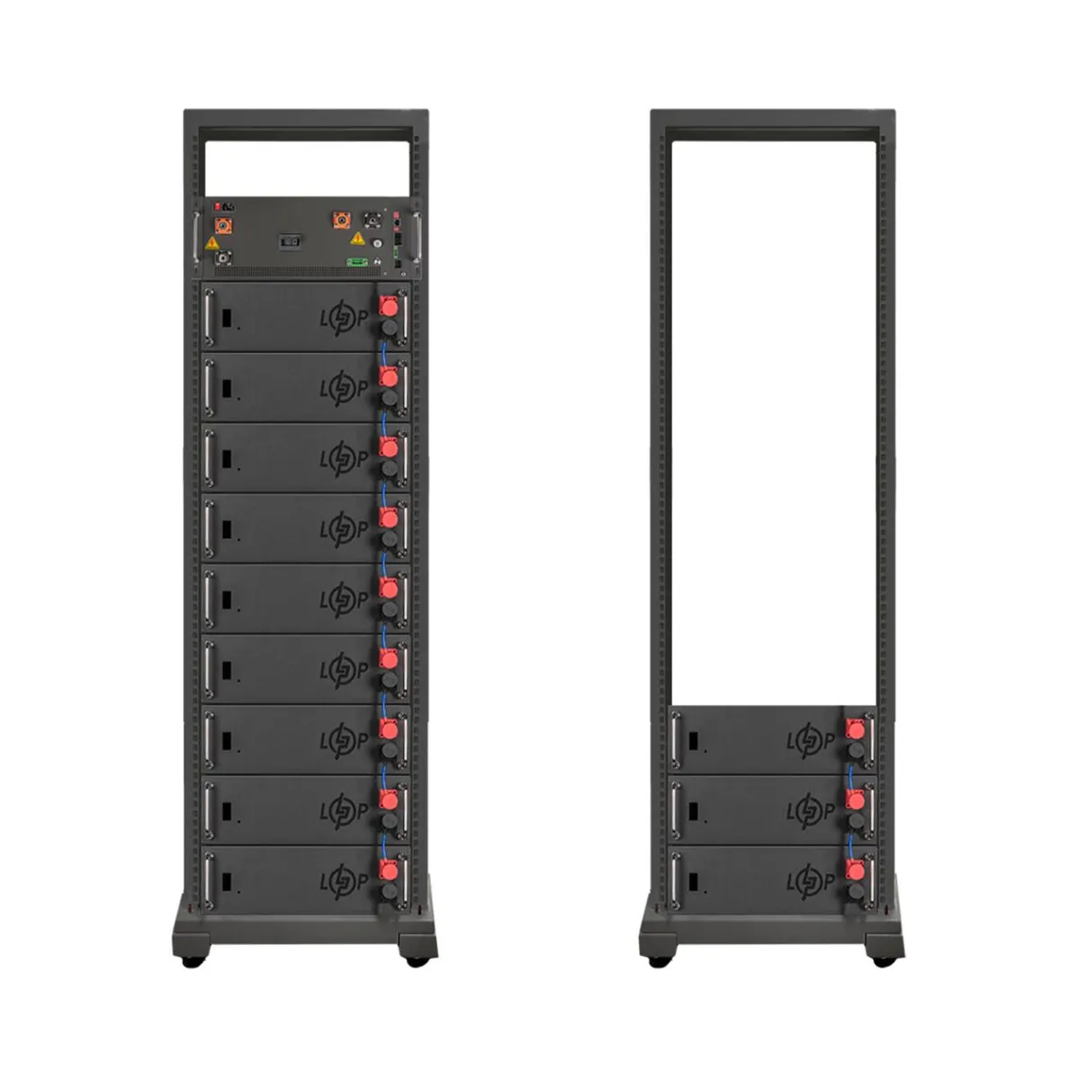 Акумулятор LP LiFePO4 Battery HVM 614,4V 100Ah (61440 Wh) BMS 160А P AB Lrack black - мініатюра 2