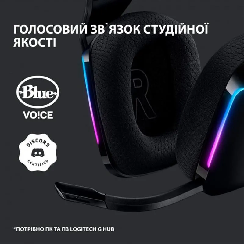 Гарнітура Logitech G733 Black (981-000864) - мініатюра 10