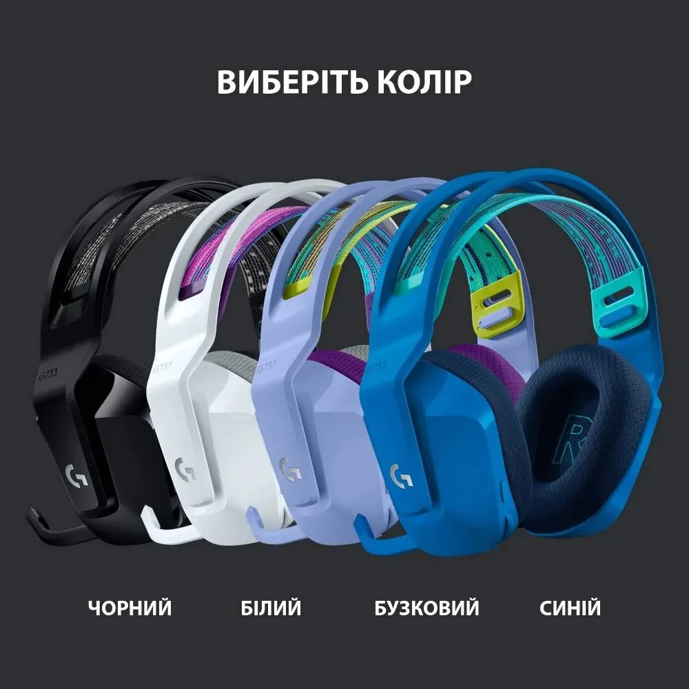 Гарнітура Logitech G733 Black (981-000864) - мініатюра 11