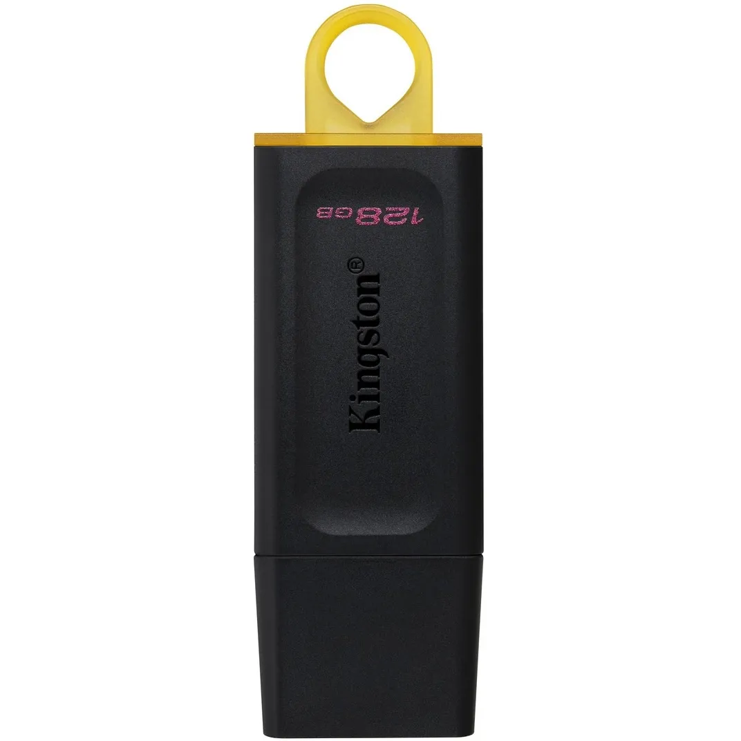 Флеш-накопичувач USB3.2 128GB Kingston DataTraveler Exodia Black/Yellow (DTX/128GB) - зображення 1