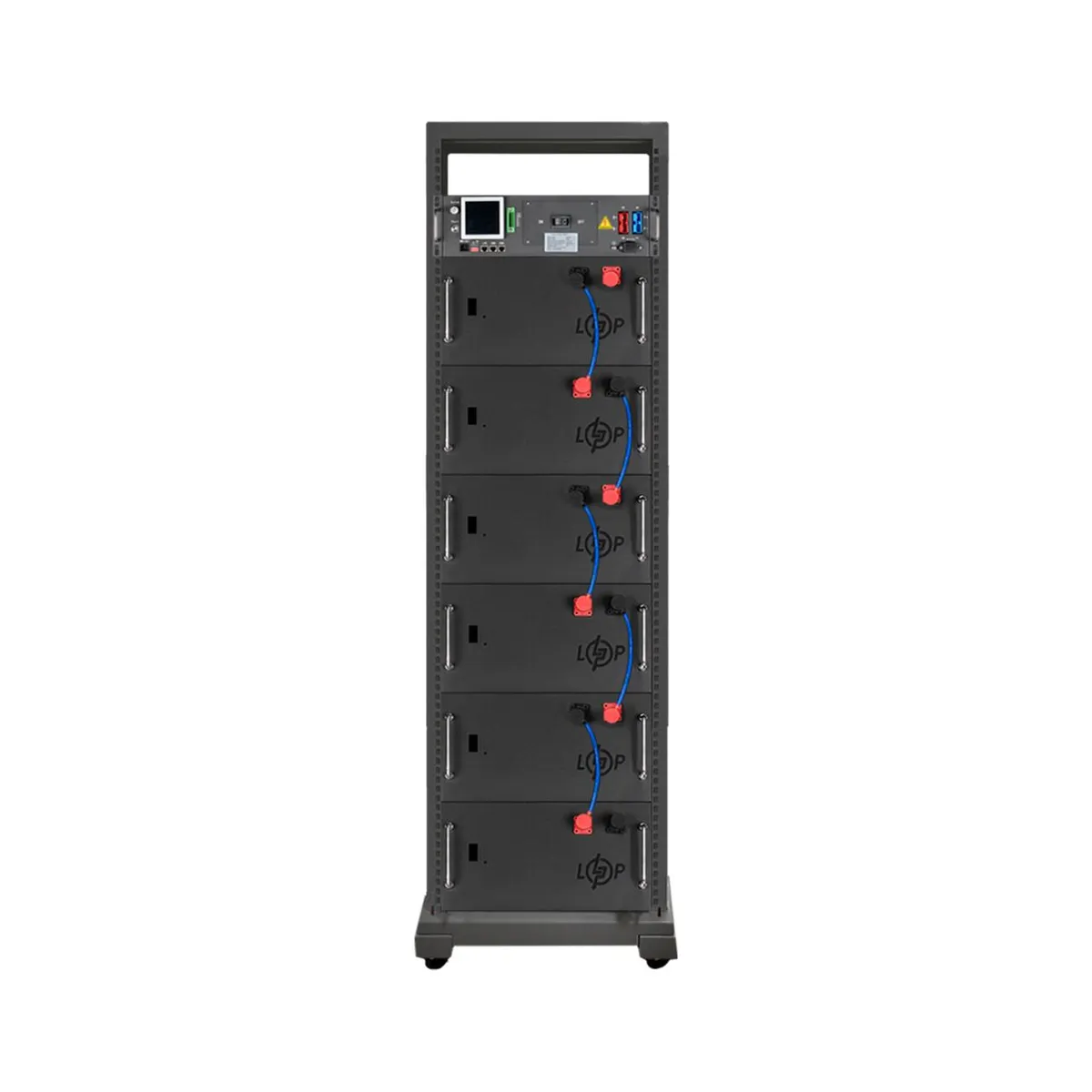 Акумулятор LP LiFePO4 Battery HVM 307,2V 315Ah (96768 Wh) BMS 125А AB Lrack black - зображення 1